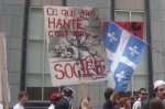 Nous sommes avec les étudiants. Nous sommes ensemble.
