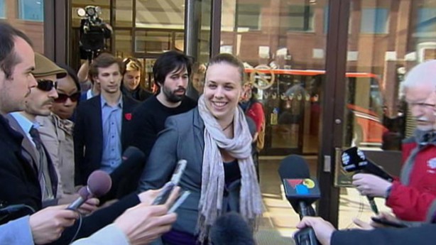 Martine Desjardins: leader étudiante