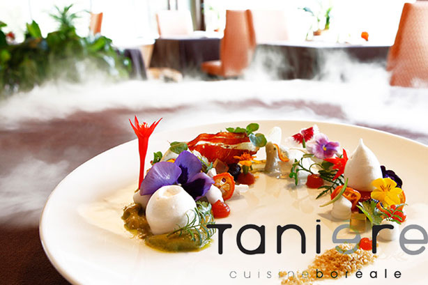 Restaurant La Tanière: Cuisine Boréale