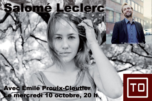Salomé Leclerc au Théâtre Outremont