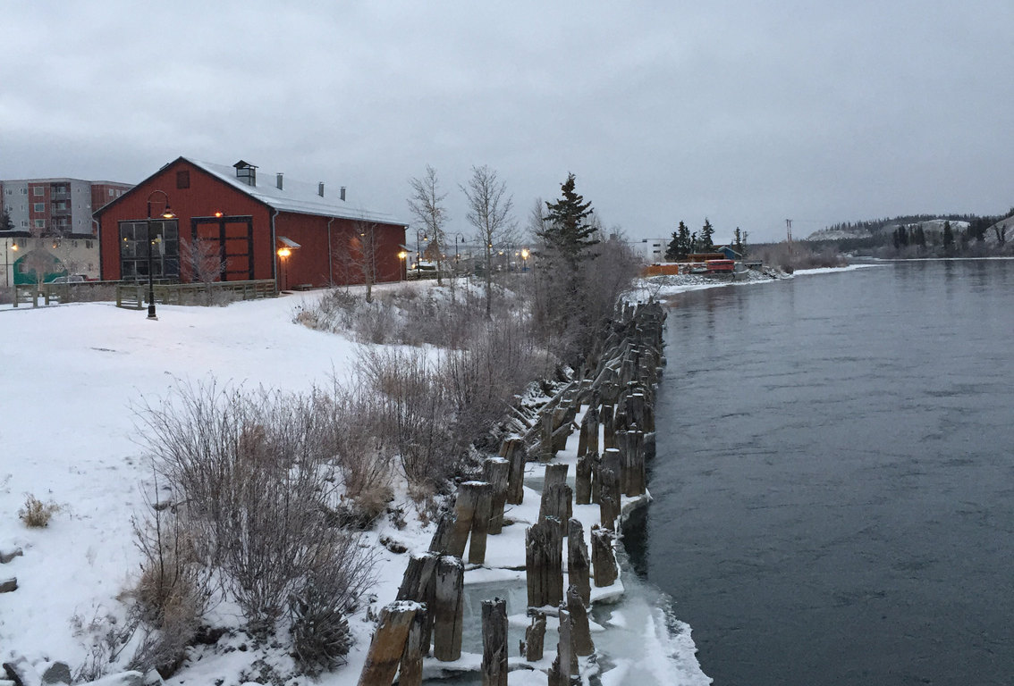 Un jour à Whitehorse (je pense que c'était le jour)
