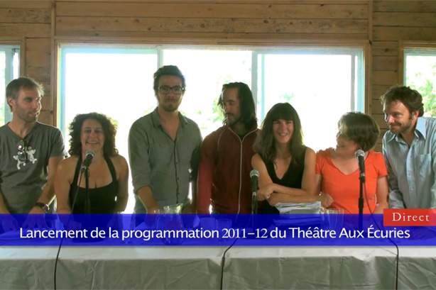 Inauguration du Théâtre Aux Écuries