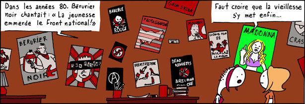 Le Front national poursuit Madonna