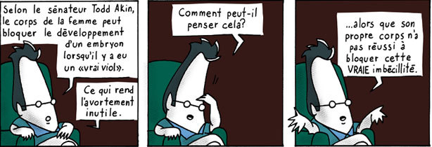 Le sénateur Akin et l'avortement