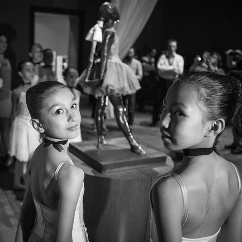 Dévoilement de La «Petite danseuse de quatorze ans» au MBAM