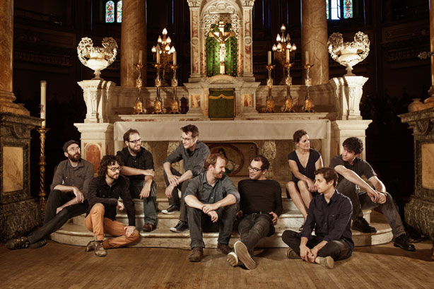 Avec pas d'casque, Philippe B, le Quatuor Molinari et un orchestre de chambre à l'Église Saint-Jean-Baptiste en février