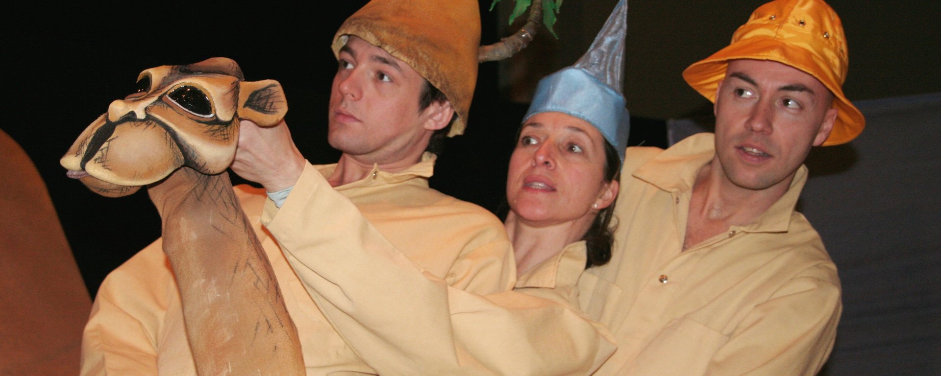 Spectacle de marionnettes : la vie avec un chameau