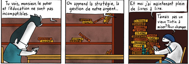 Le poker et l'éducation