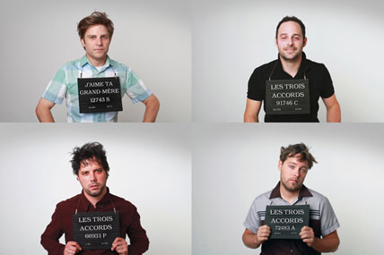 Les Trois Accords de passage à la Boîte à Bleuets le 9 mars