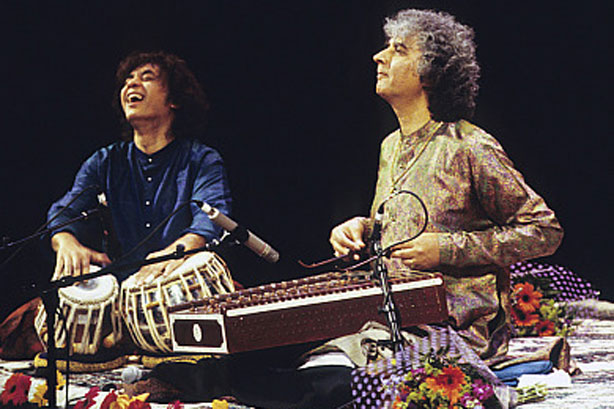 Zakir Hussain et Pandit Shivkumar Sharma au Palais Montcalm le 27 mars