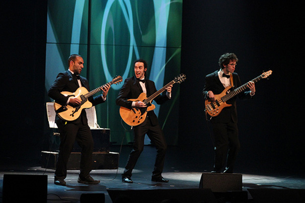 Triton Trio, du Campus Notre-Dame-de-Foy, grand gagnant de la 34e édition de Cégeps en spectacle
