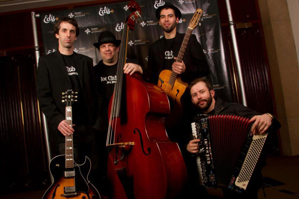 Un concert champêtre manouche avec Hot Club 1910