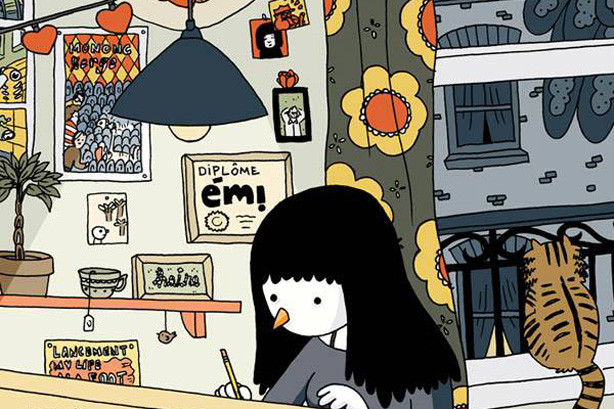 Comme dans la vraie vie : Iris, ses bandes dessinées et affiches à l'honneur
