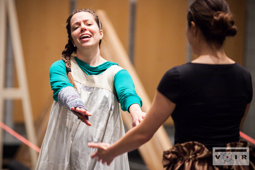 L'atelier lyrique de l'Opéra de Montréal en répétition pour Hänsel et Gretel