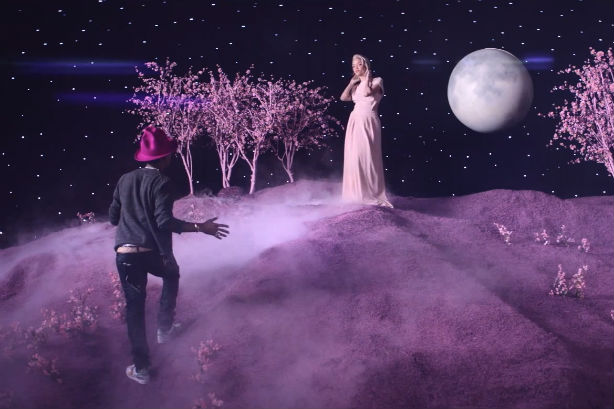 Pharrell Williams dévoile le clip coloré de Marilyn Monroe