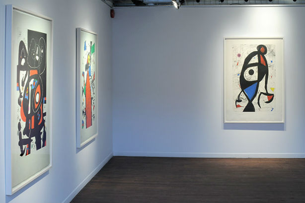 Riopelle et Miró chez Simon Blais : Passages obligés