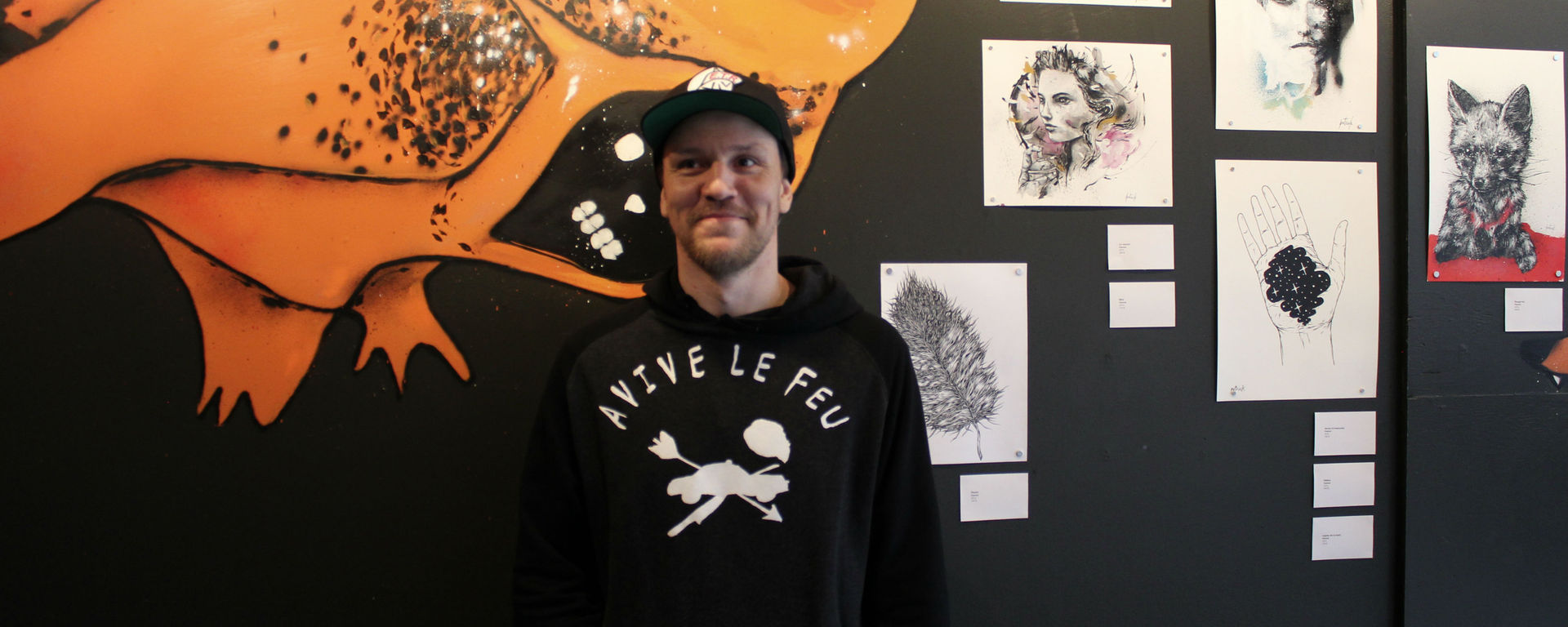 Galerie photos: le feu d'Avive prend sur les murs du Cercle