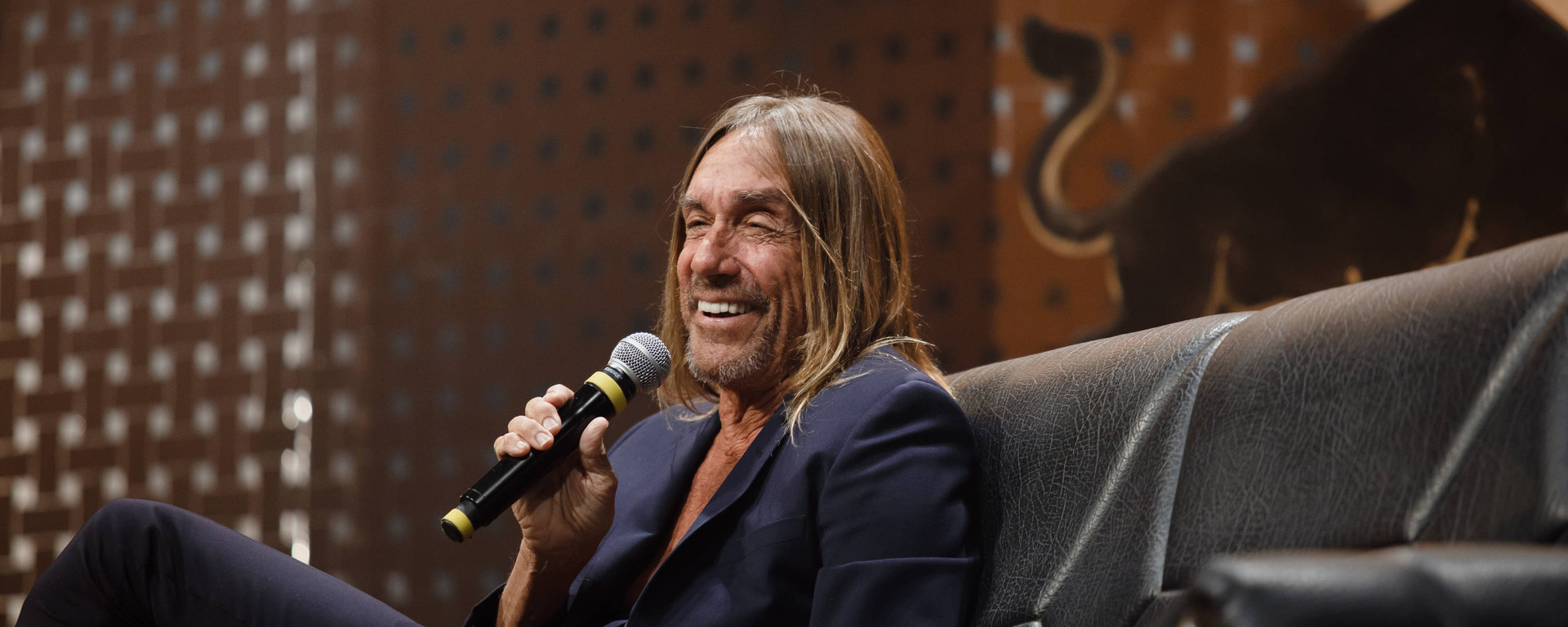 Iggy Pop et Tanya Tagaq se prêtent au jeu des longs entretiens à la RBMA