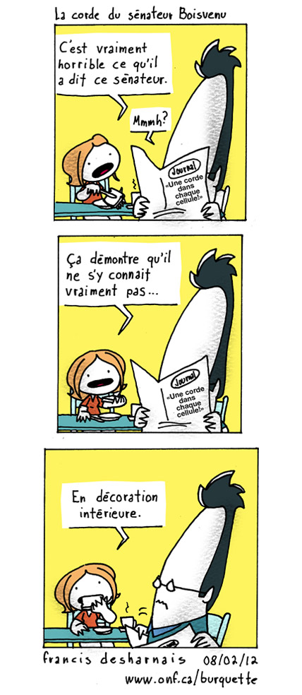 La corde du sénateur Boisvenu