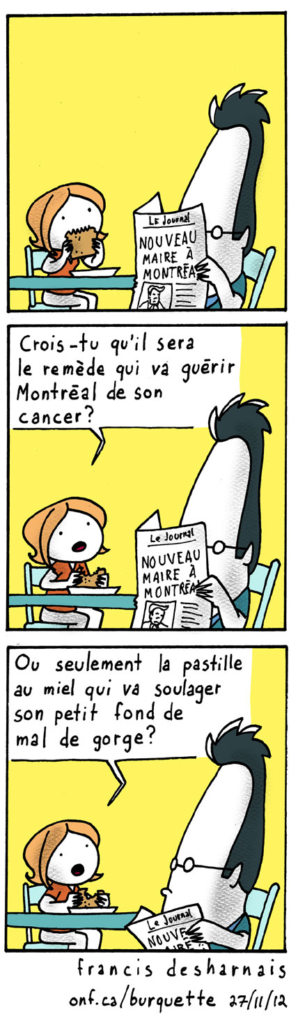 Le nouveau maire de Montréal