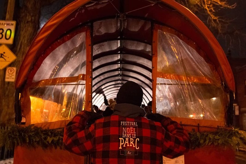 Noël dans le parc