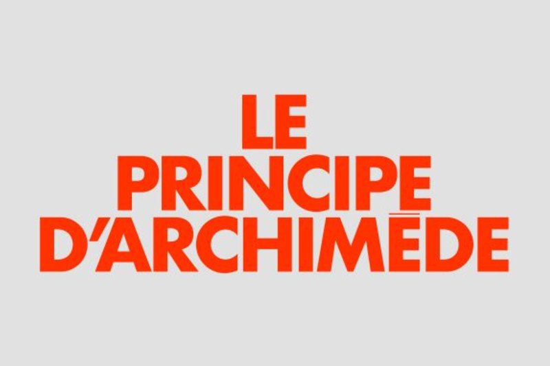 Le principe d'Archimède