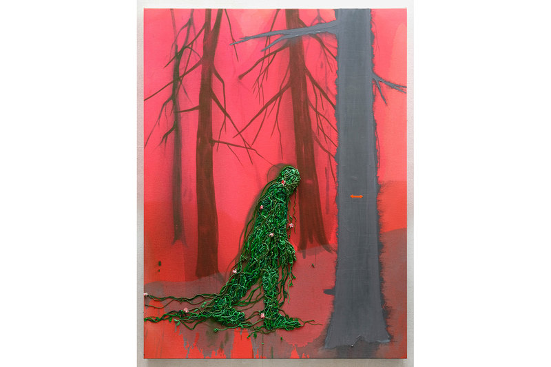 Kim Dorland - Nailing Down a Butterfly