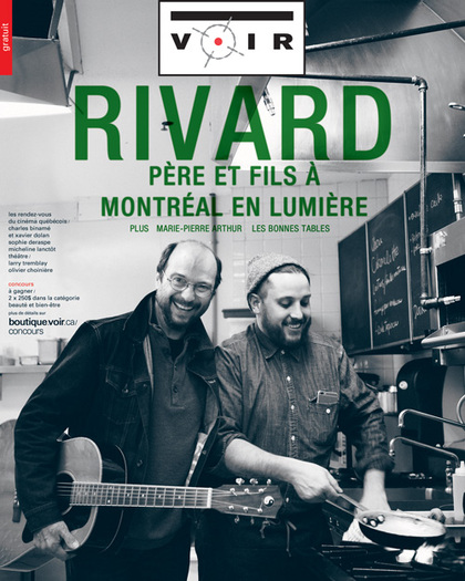 Michel Rivard et Antonin Mousseau-Rivard