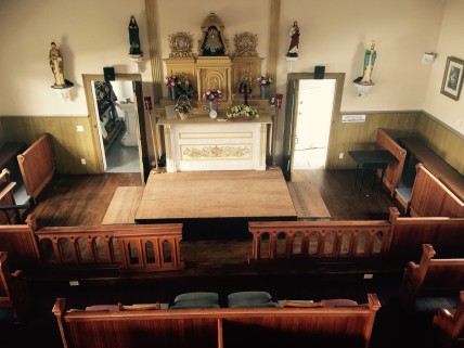 Chapelle Sainte-Anne de Beaumont, intérieur