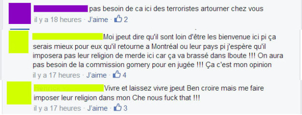 pas la bienvenue
