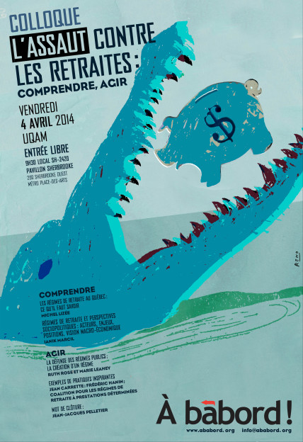 Colloque sur les retraites affiche