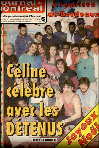 « Mon rêve c'est qu'un jour je revienne vous voir » Céline Dion!