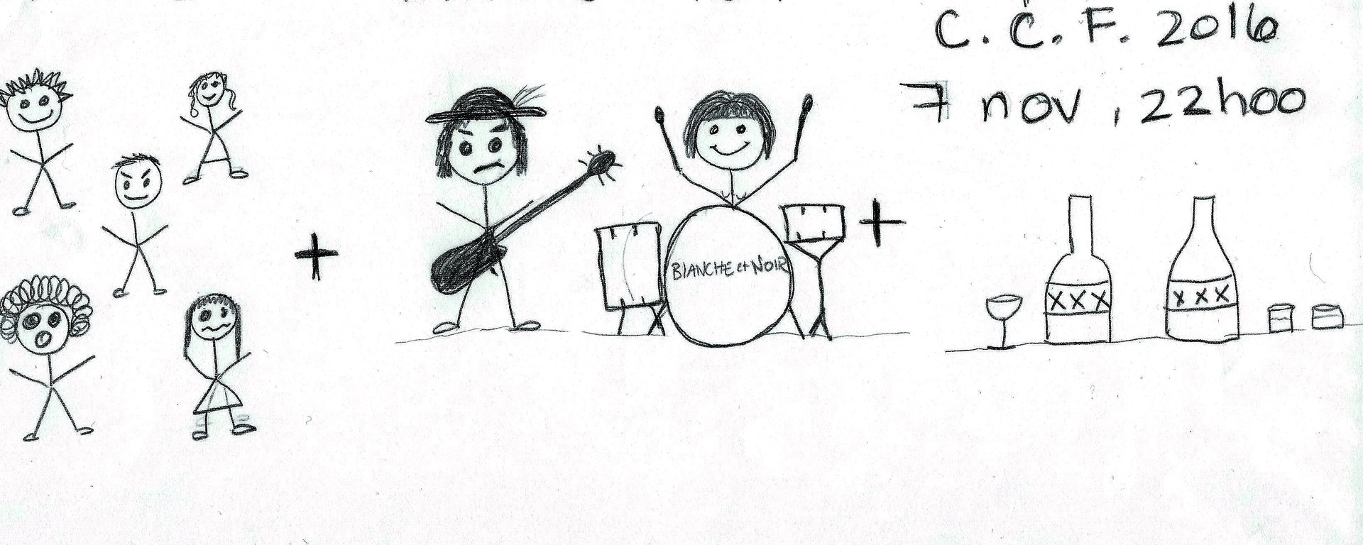 #ccf16 – Blanche et noir – Questionnaire