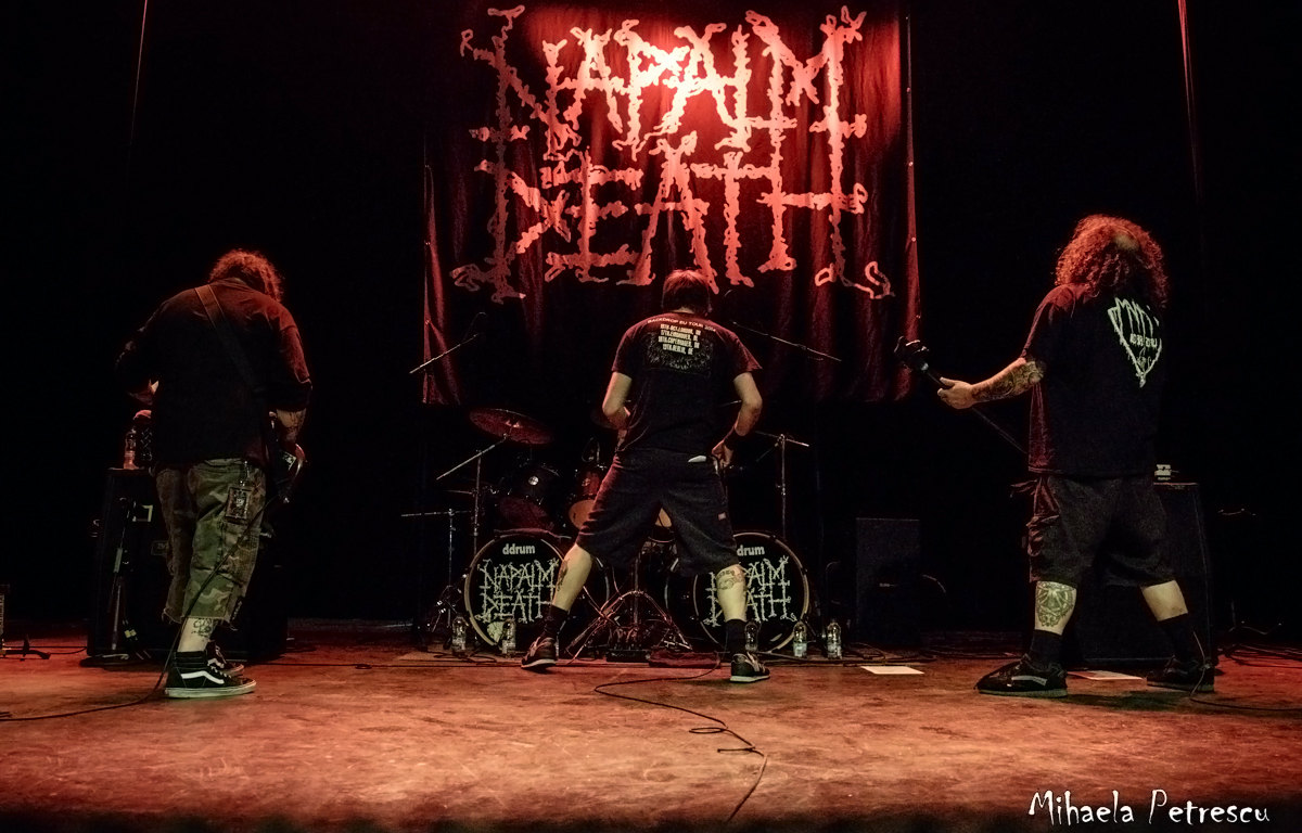 Napalm Death : Retour sur le concert avec The Melvins et Melt Banana (Le 17 avril)