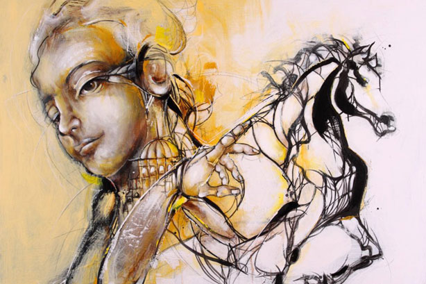 Dernière semaine pour l'exposition de Caroline St-Pierre au Gambrinus