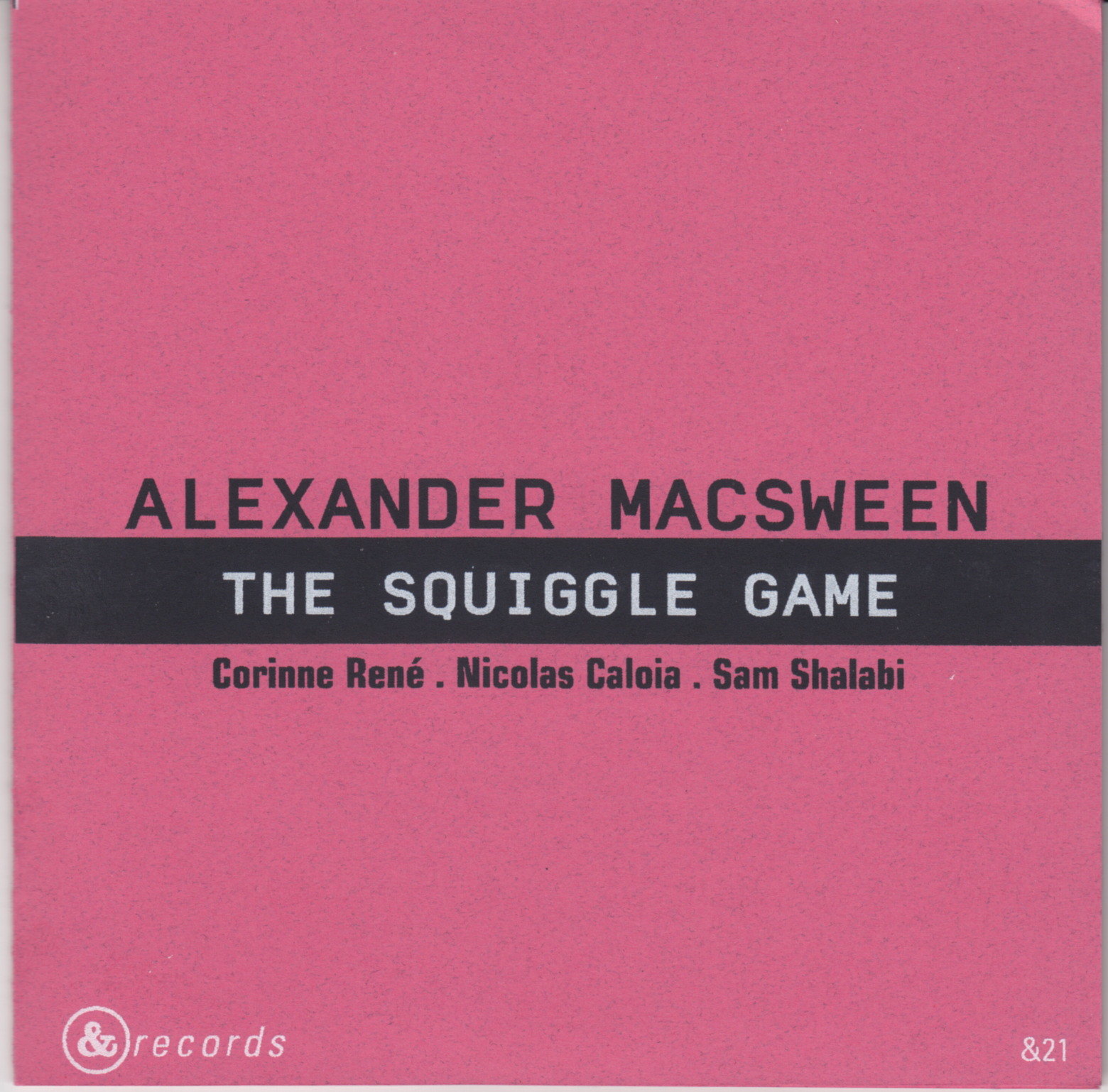 Alexander MacSween: The Squiggle Game