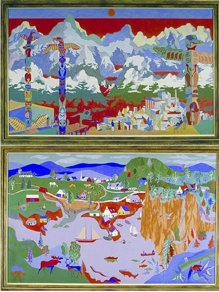 353152-deux-tableaux-alfred-pellan-grands