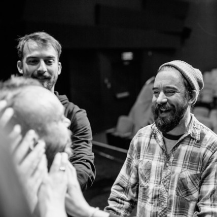 Dave St-Pierre et Philippe Boutin en répétition / Crédit Mae Photo