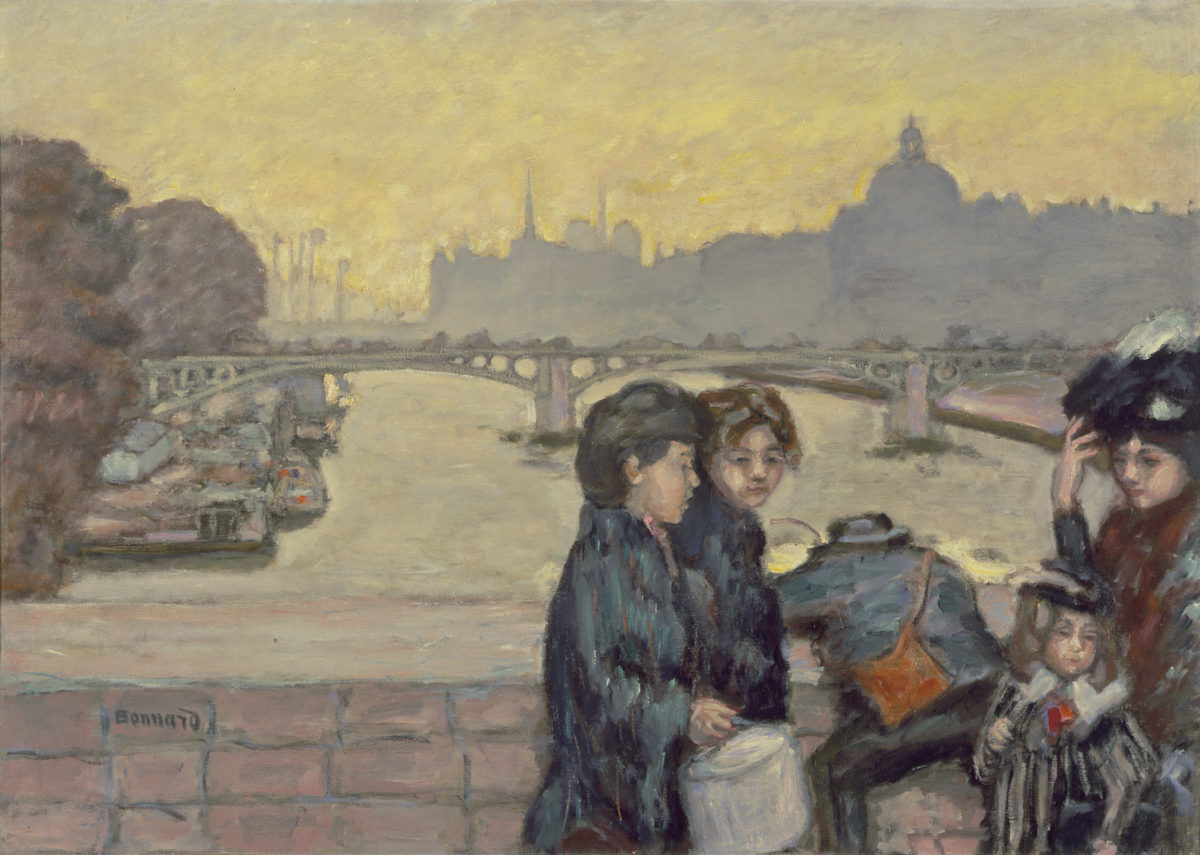 Pierre Bonnard, Pont du Carrousel, 1903. Huile sur toile, 72,39 x 99,38 cm. Los Angeles County Museum of Art, don de M. et Mme Sidney F. Brody (M.67.3)