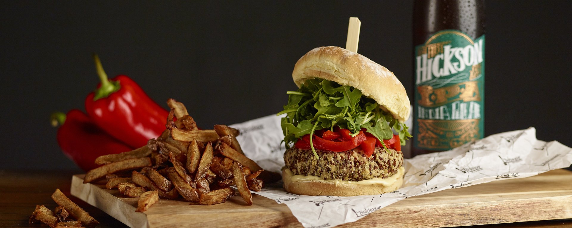De la bière dans l'assiette