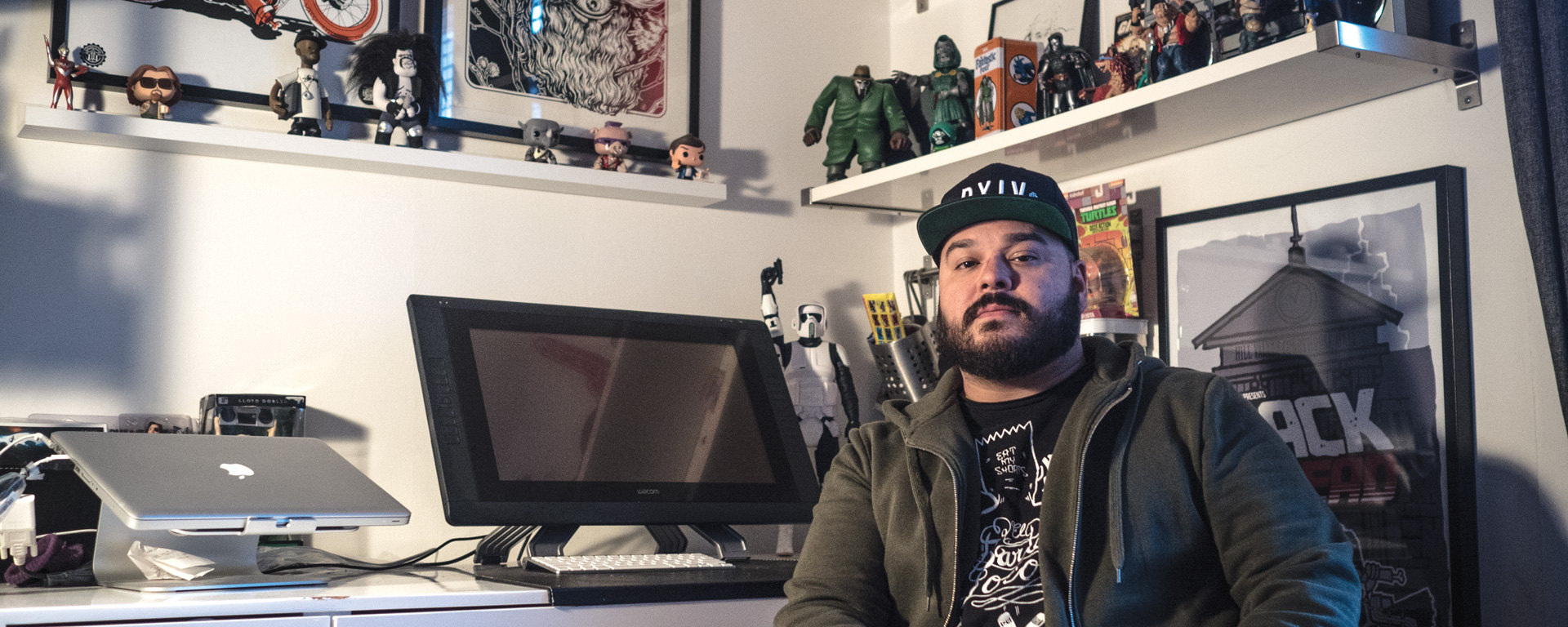 Kristian Bolanos : De la tablette à la toile