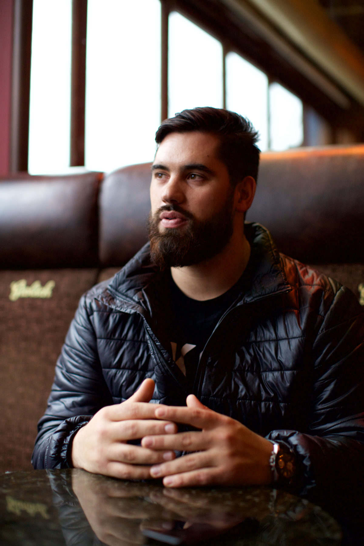 Laurent Duvernay-Tardif. Crédit : Alain Dahan.