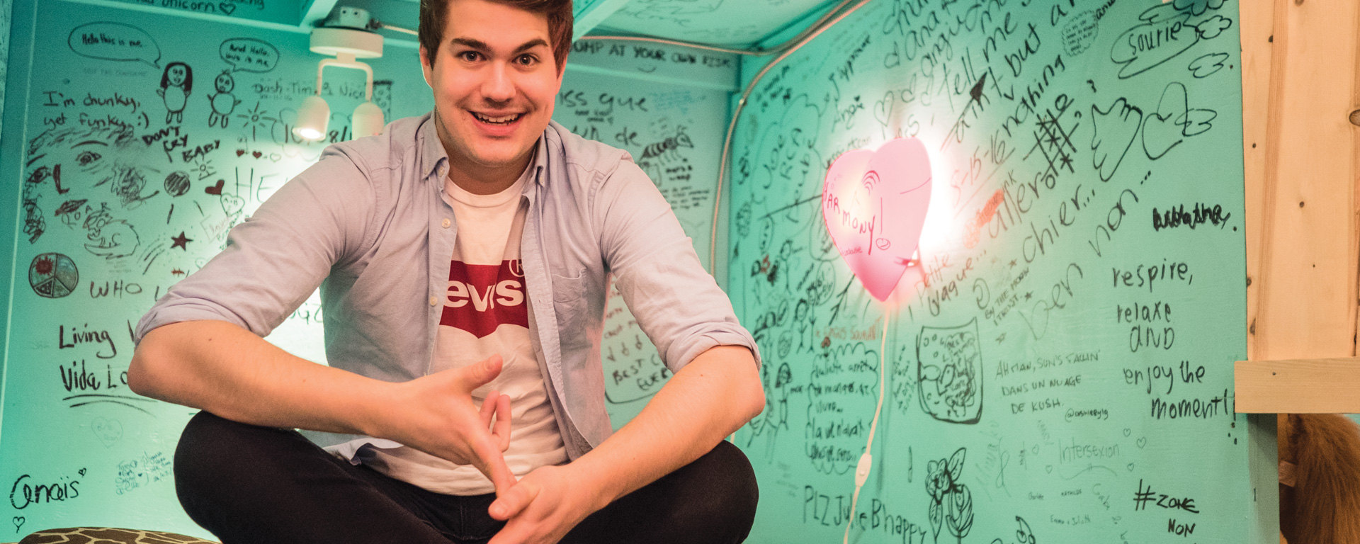 Julien Lacroix a son laisser-passer pour le ComediHa!