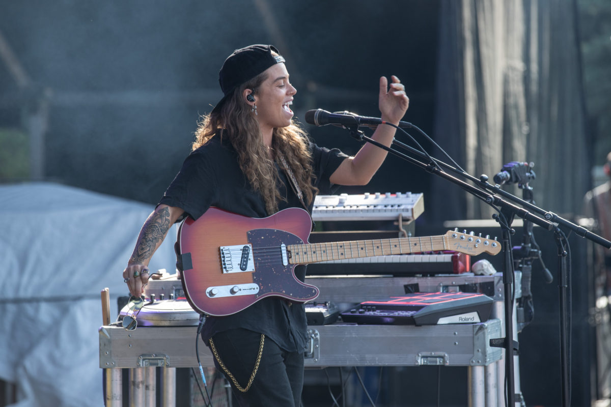 Tash Sultana, photo Patrick Beaudry / Osheaga