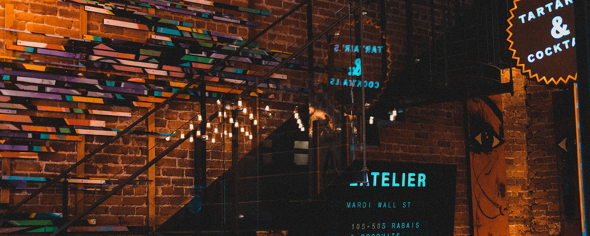 Le Bistro L'Atelier surfe la vague tiki