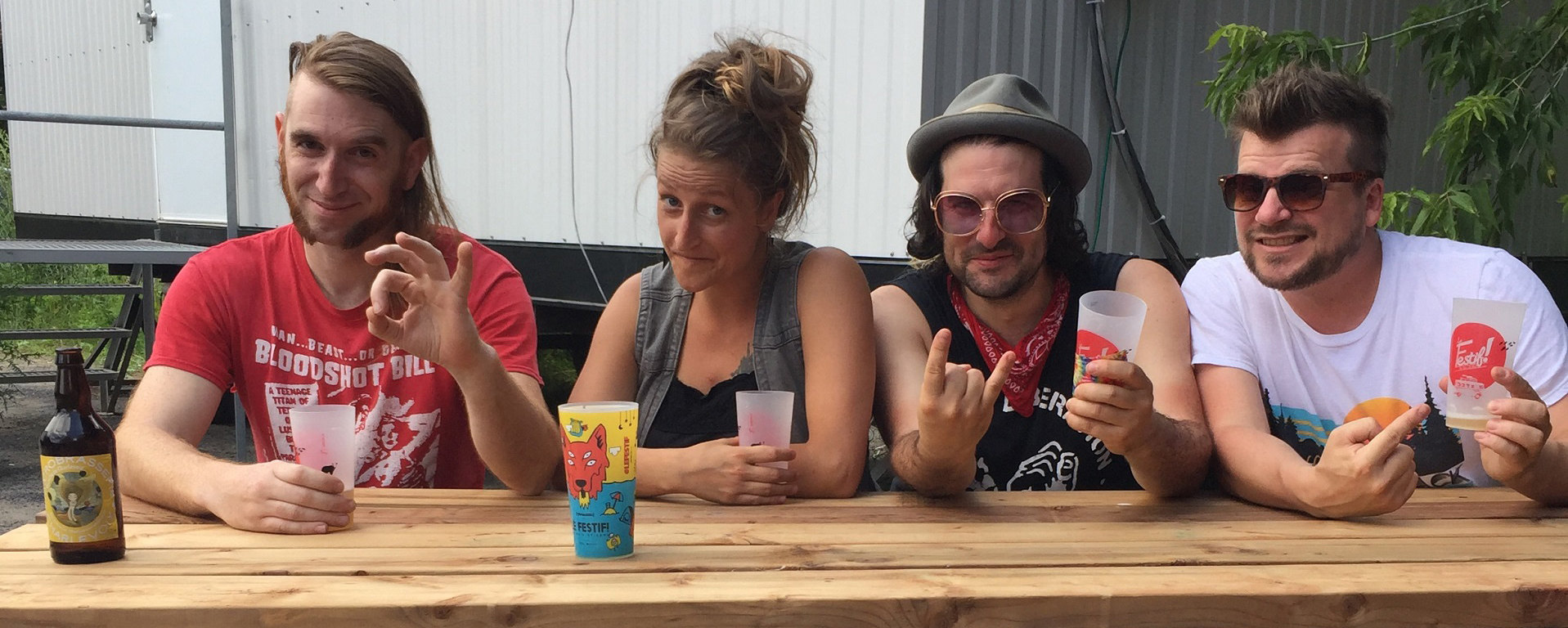 L'été broussailleux de Québec Redneck Bluegrass Project