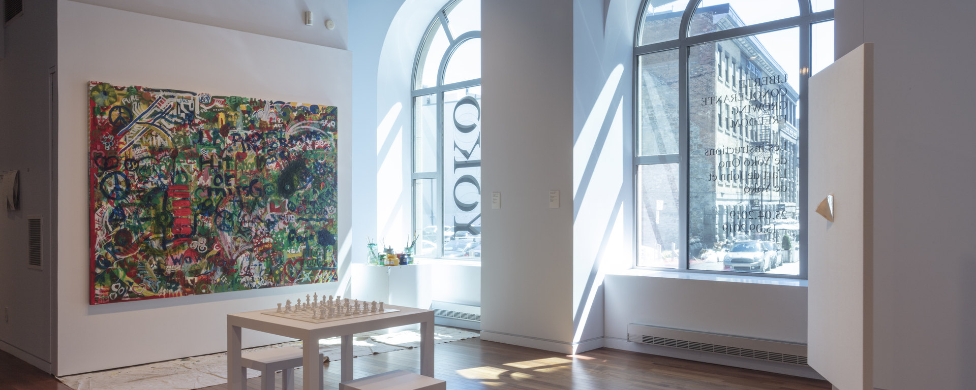 L'inclassable Yoko Ono expose l'espoir à la Fondation Phi