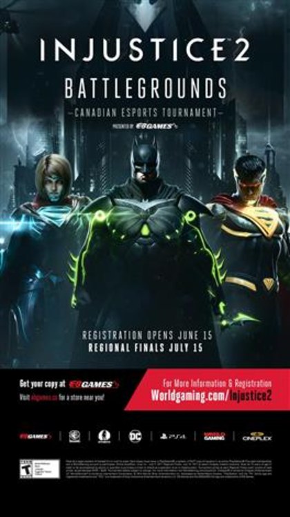 Injustice 2: Battlegrounds, Presented by EB Games