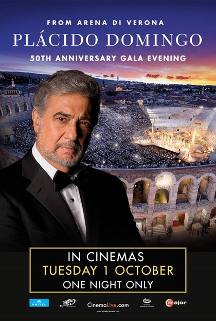 Placido Domingo 50th Anniversary Gala Evening